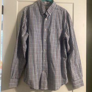 Gently used mens check Dockers button down size medium